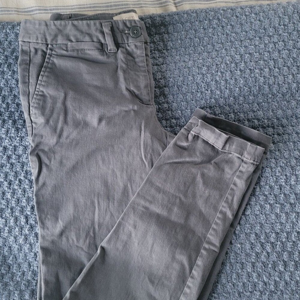 Loft Gray Chino